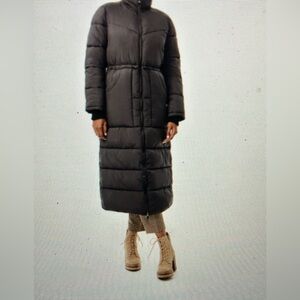 Bernardo long puffer coat